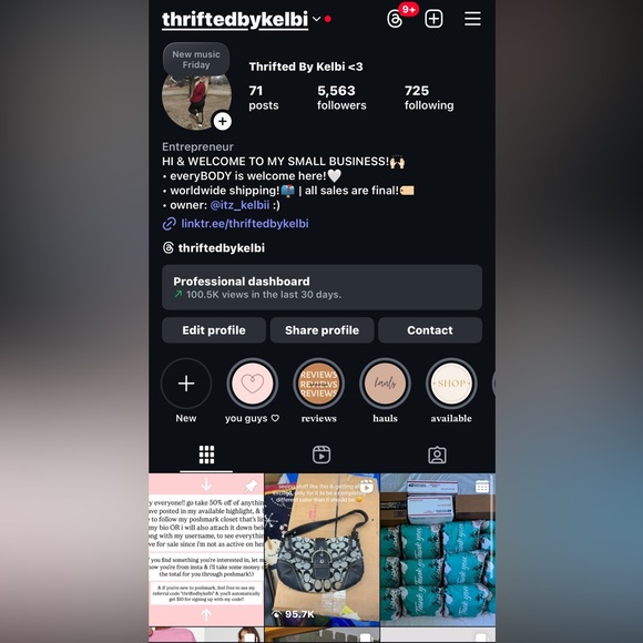 THRIFTEDBYKELBI IS LIVE - LIKE THIS TO BE NOTIFIED!🤍 - Picture 16 of 16